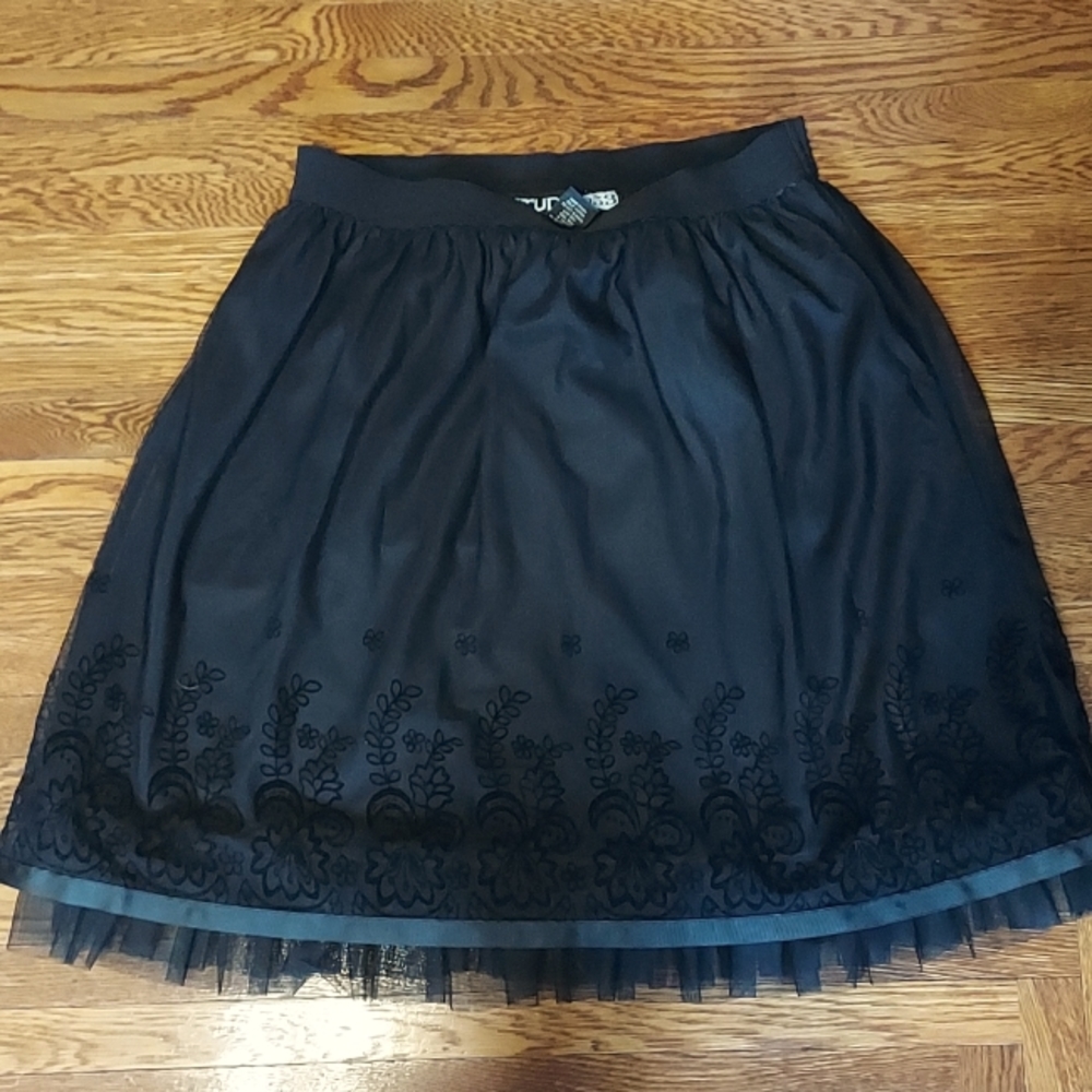 Studio253 Black Lace Skirt